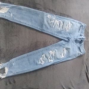 American eagle 360 next level stretch ripped jeans
